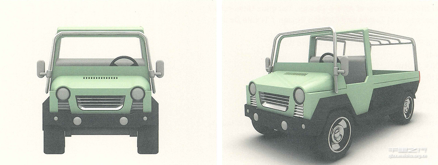 奔小康一多用途农用车设计