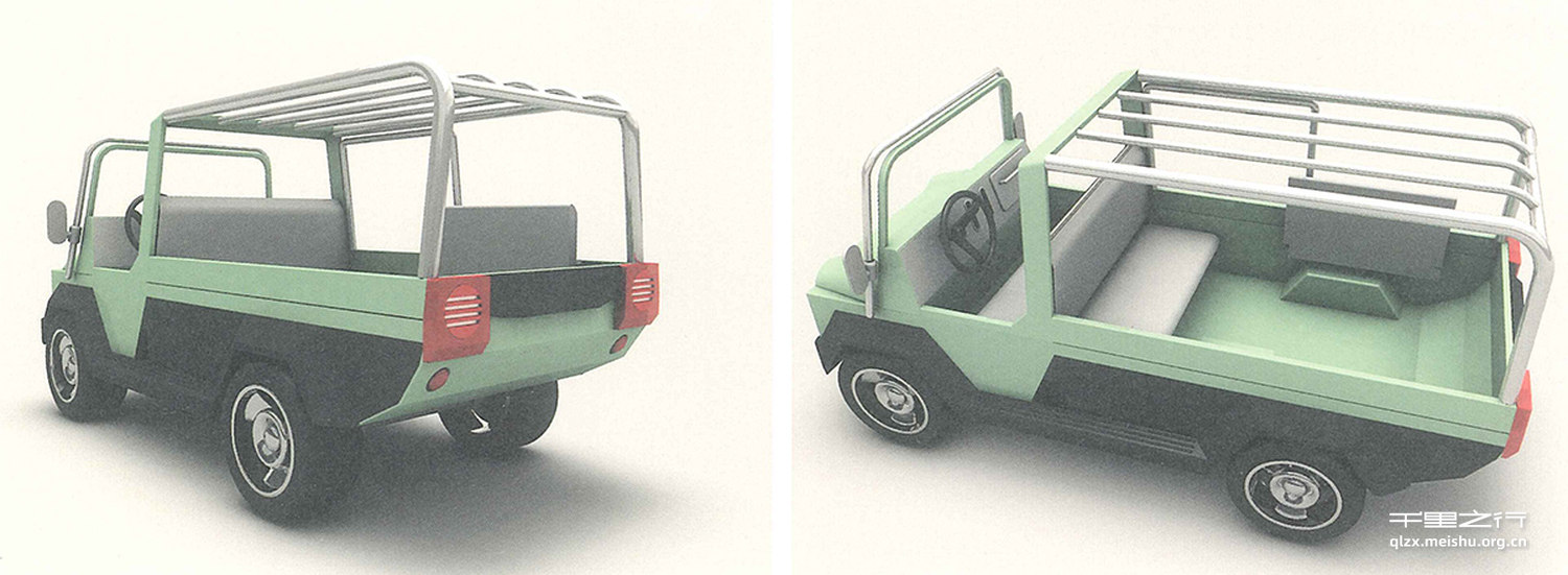 奔小康一多用途农用车设计