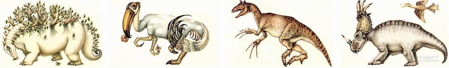 《恐龙快递》手绘