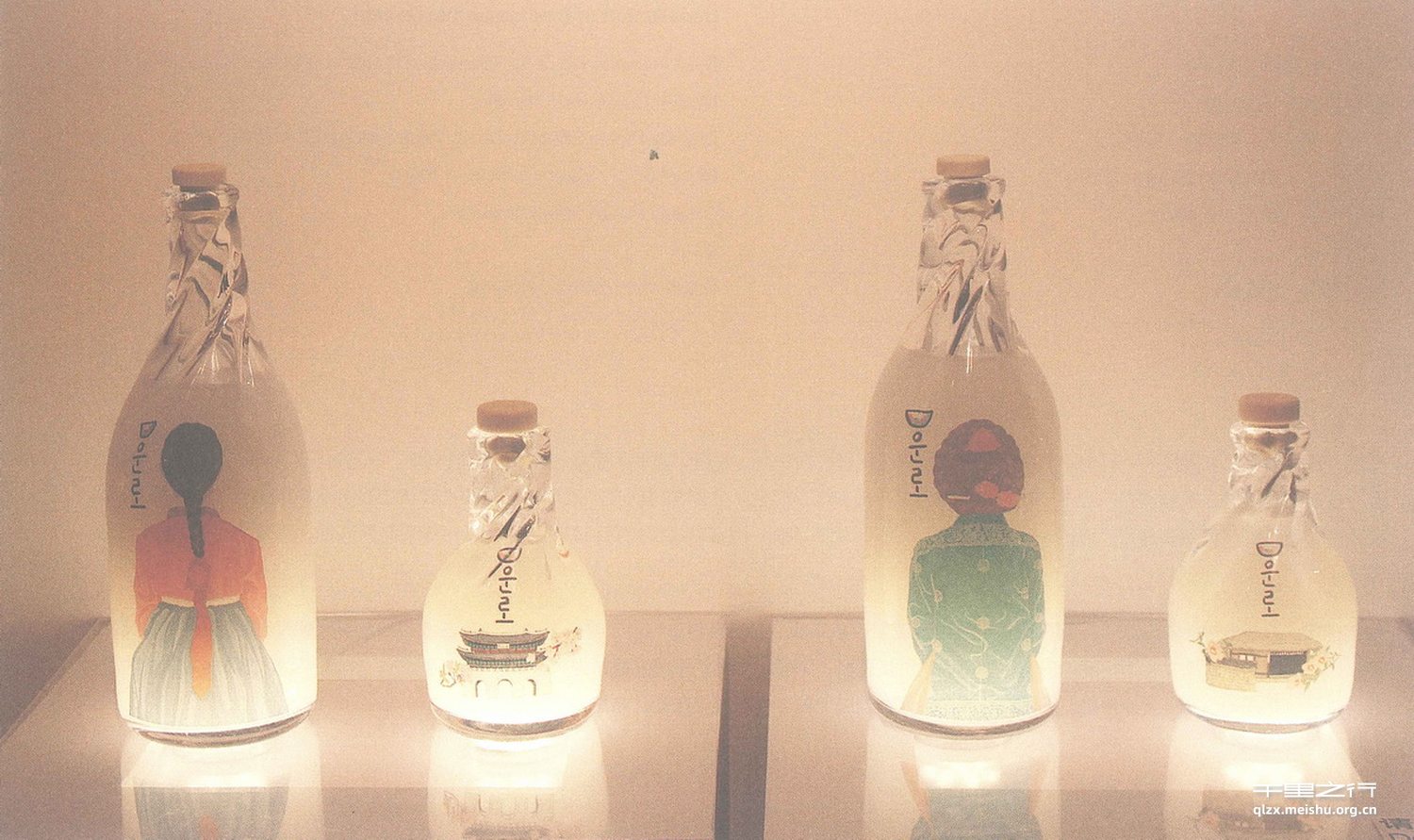 &ldquo;韵露&rdquo;韩国米酒品牌及包装设计