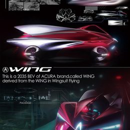 ACURA-WING2035概念车设计