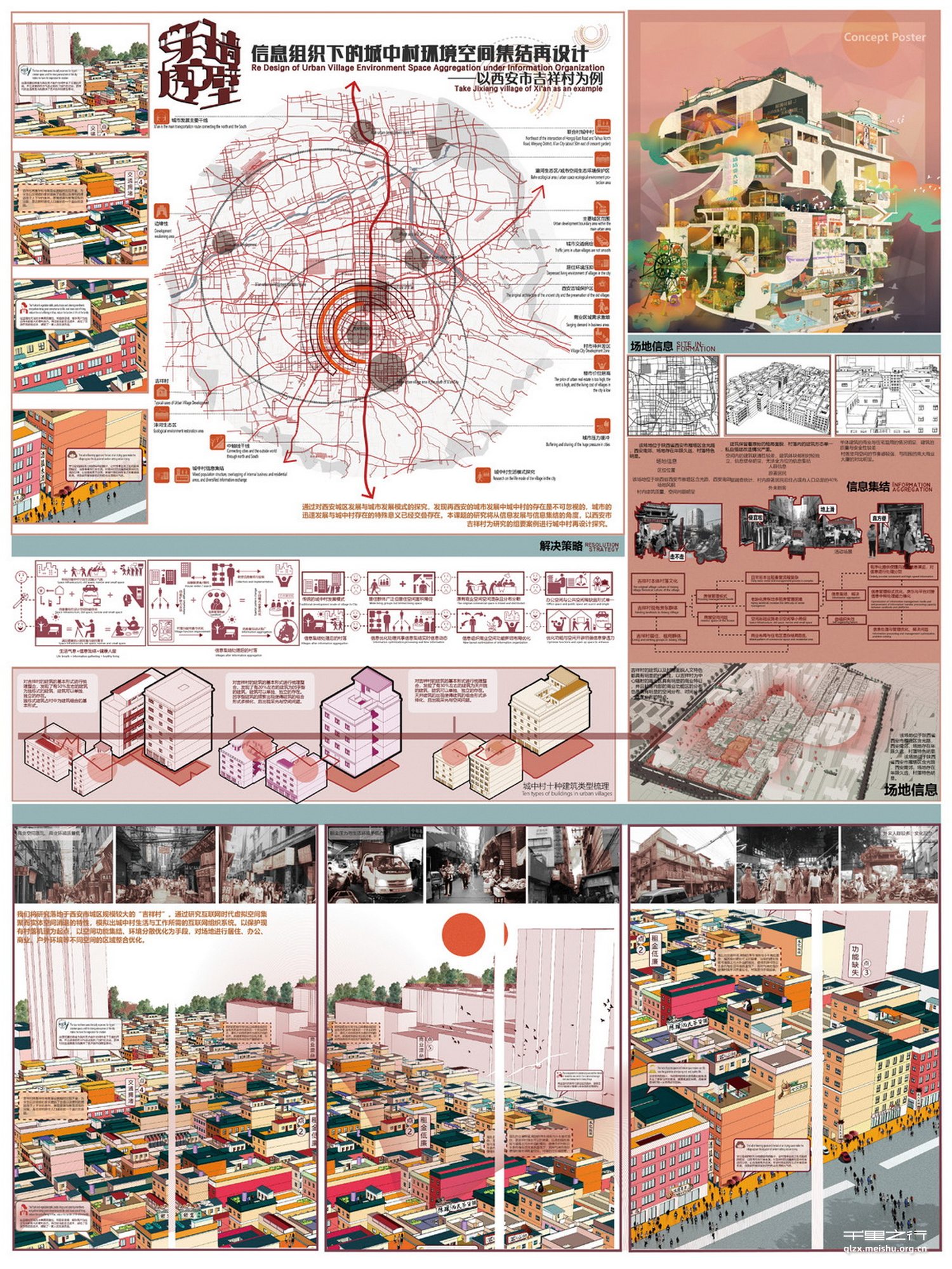 穿墙透壁--信息组织下的城中村环境空间集结再设计