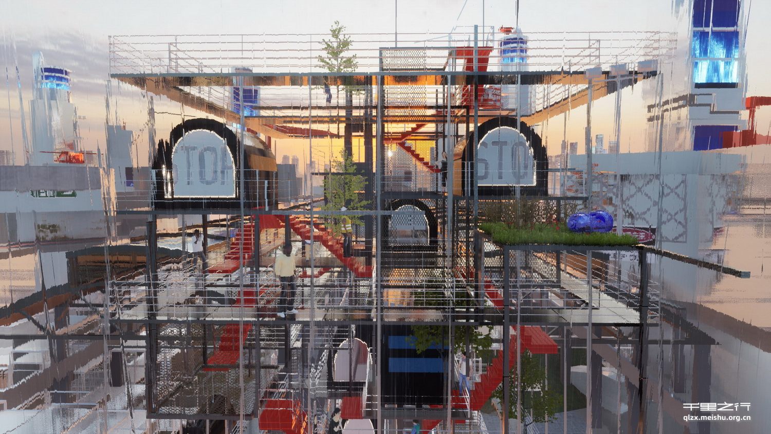 《神经浪游&mdash;&mdash;网络时代下体验空间探究设计》