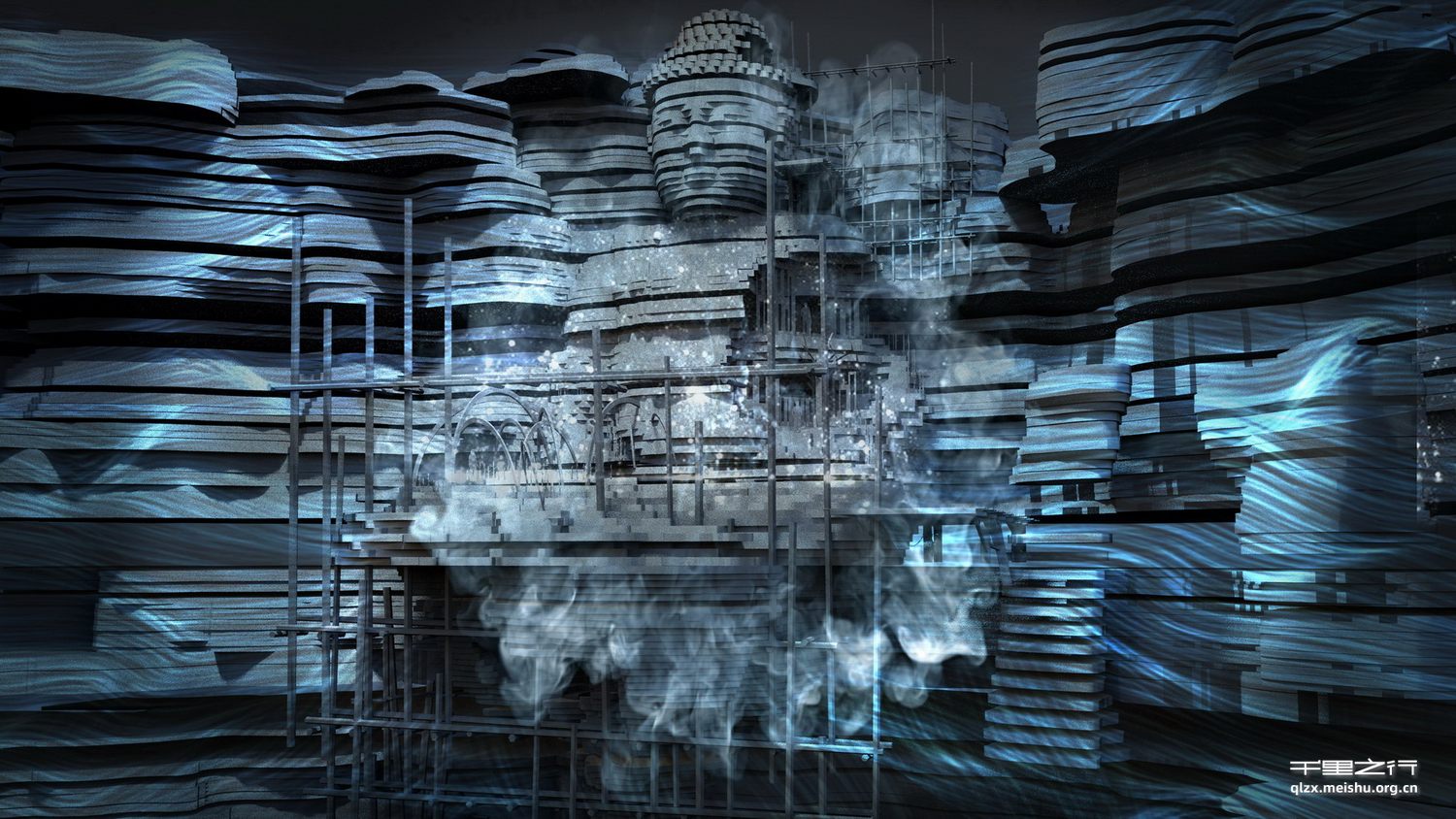 《风从何处来》摩崖石刻再造项目