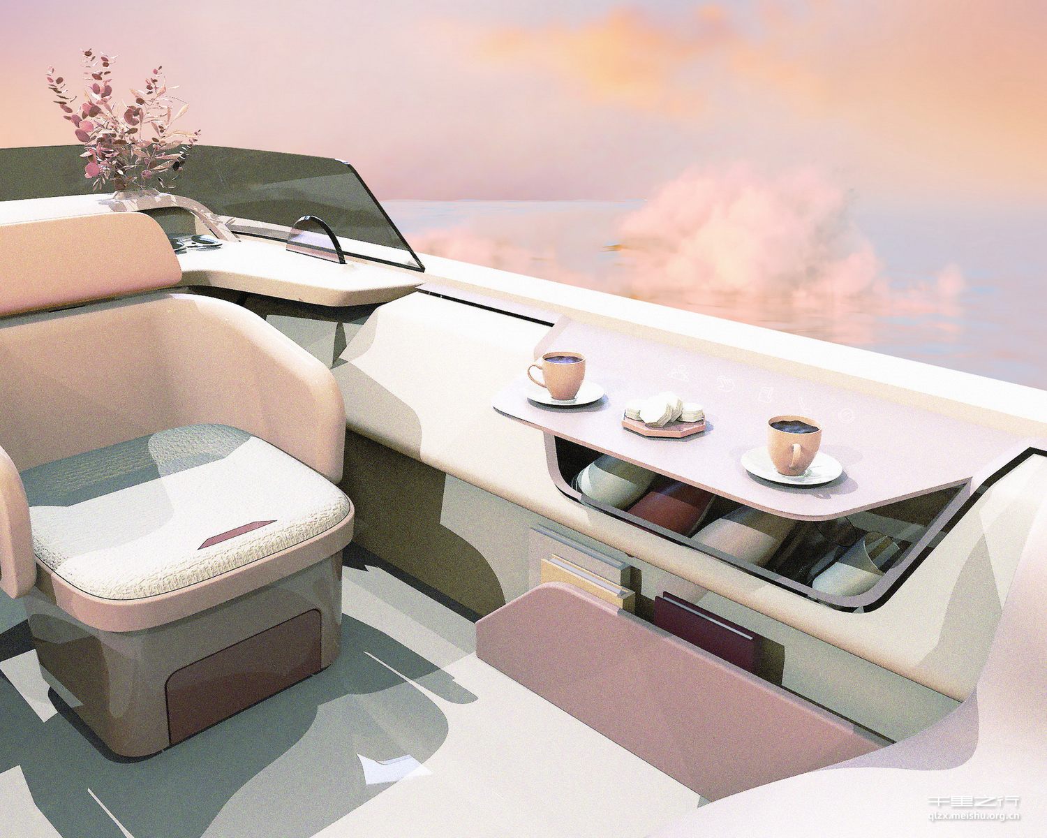 《GAC&middot;I-STANCE智能汽车内饰座舱》