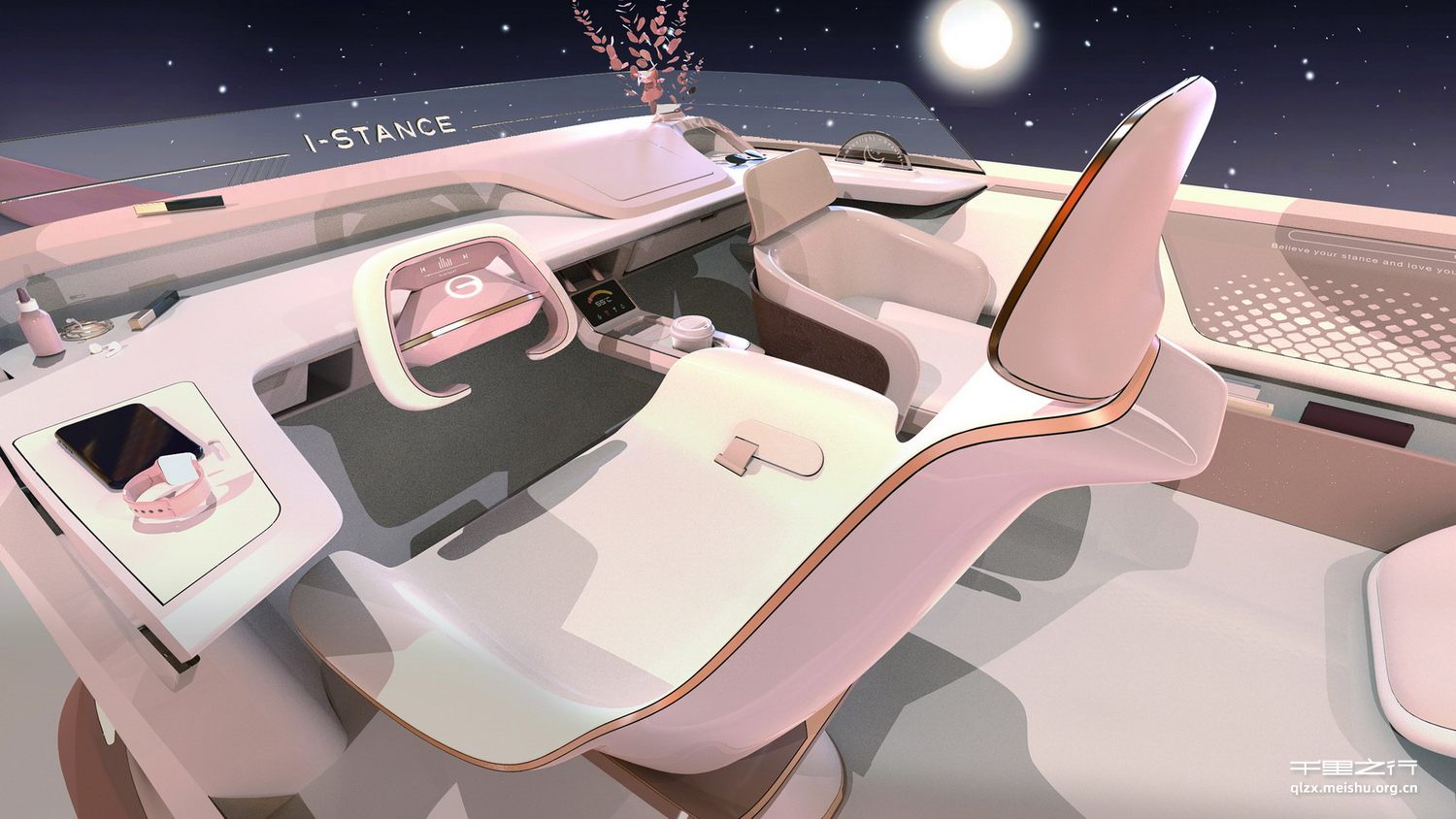 《GAC&middot;I-STANCE智能汽车内饰座舱》