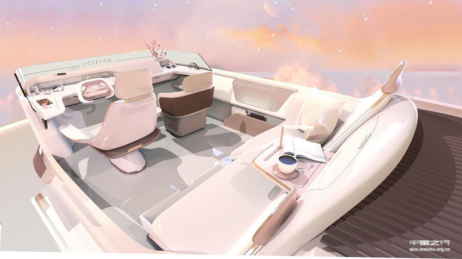 《GAC&middot;I-STANCE智能汽车内饰座舱》