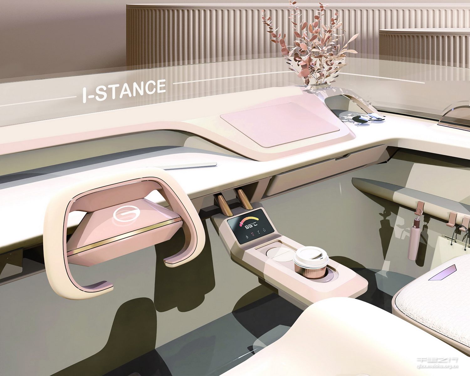 《GAC&middot;I-STANCE智能汽车内饰座舱》