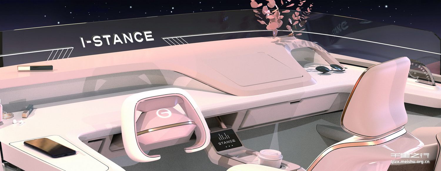 《GAC&middot;I-STANCE智能汽车内饰座舱》