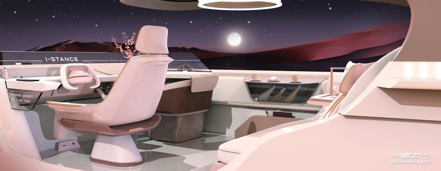 《GAC&middot;I-STANCE智能汽车内饰座舱》