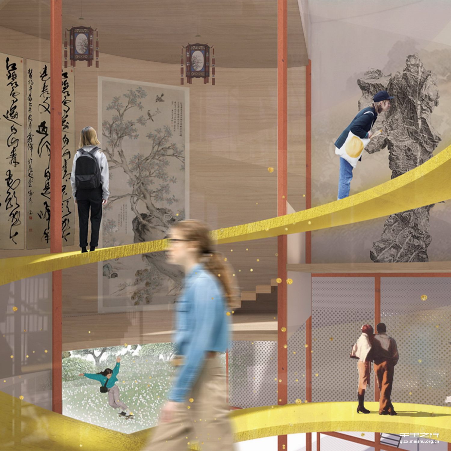 《“假面”集市——基于红楼梦文本的叙事空间设计》