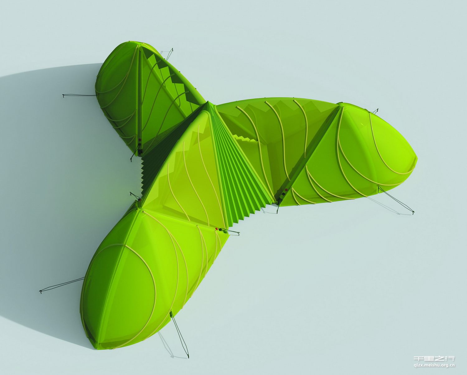 《几叶-与自然和谐共生的露营帐篷》