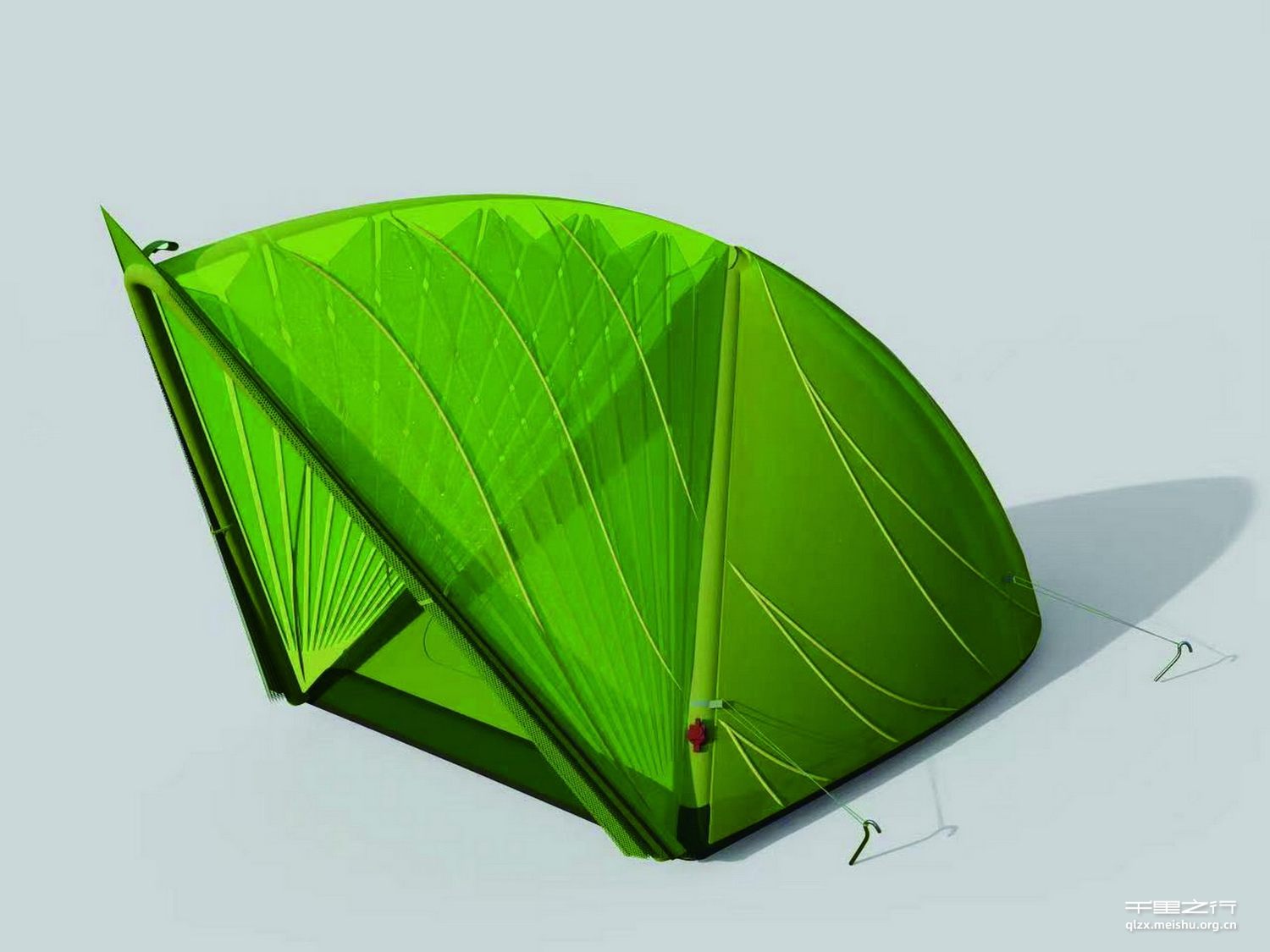 《几叶-与自然和谐共生的露营帐篷》