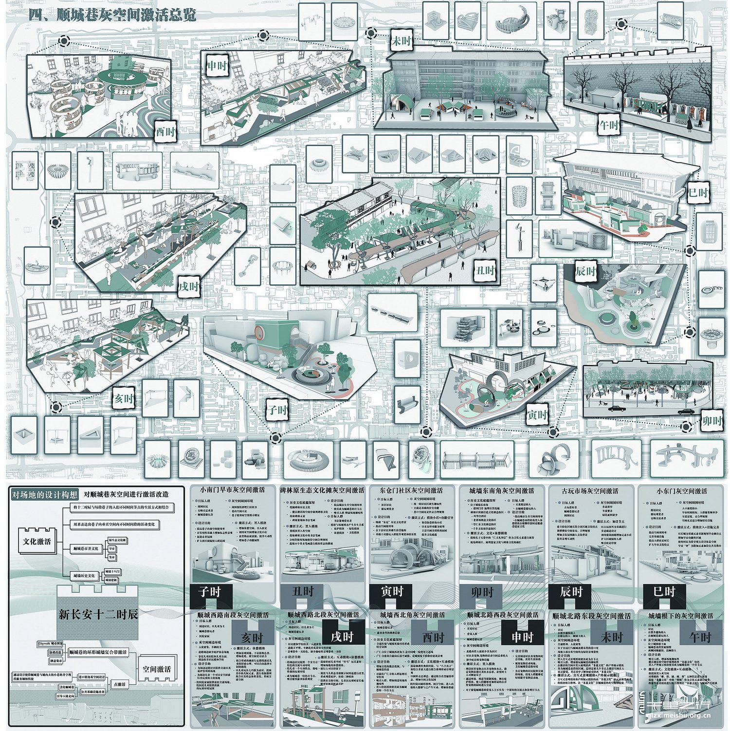 《十三点五&mdash;&mdash;顺城巷灰空间激活改造设计》