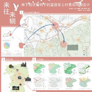 来往·来辋——林下经济影响下的蓝田官上村景观风貌设计