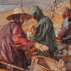 春阳灿灿渔事忙