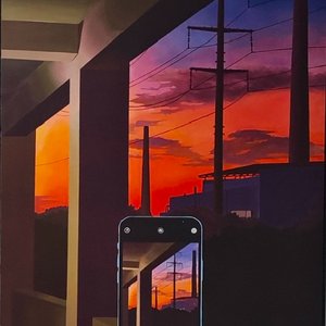 太阳从东边落下，孤独爬满山坡