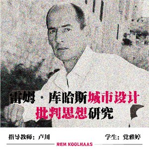 雷姆·库哈斯城市设计批判思想研究