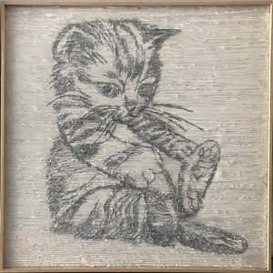 《溶液猫咪》之一