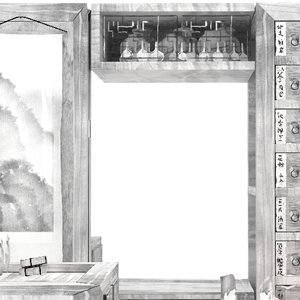 岐黄说——中医文化虚拟会展空间设计