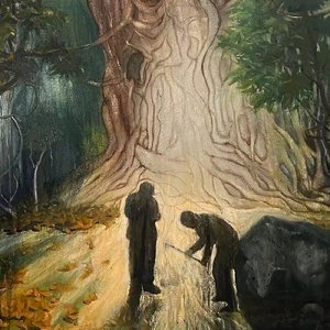 《哈姆雷特第五幕第一场》