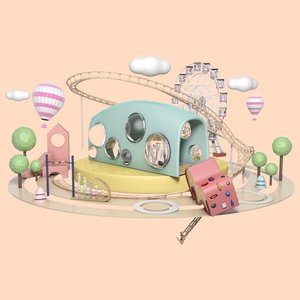 增进隔辈分亲疏感情的公共健身器材设计