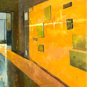 《画室走廊的光》