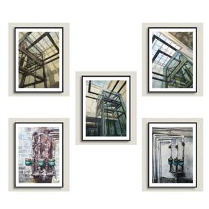 《角落系列—电梯》《山城水表》