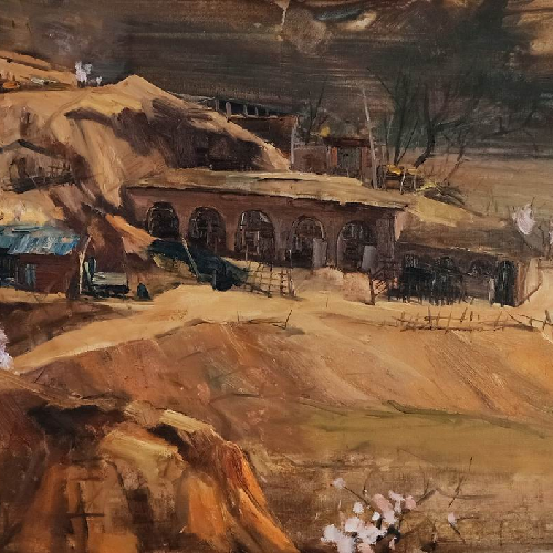 《春到吴起镇》《牛》《三月的阳光》《陕北人家》