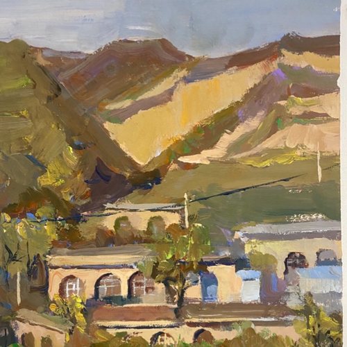 《俯瞰枣前坪》